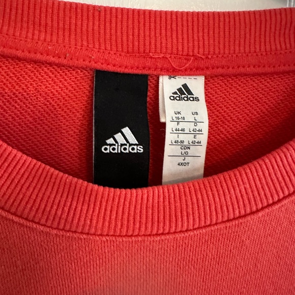 Adidas Women’s Pink Sweater-Size Large - Picture 3 of 5